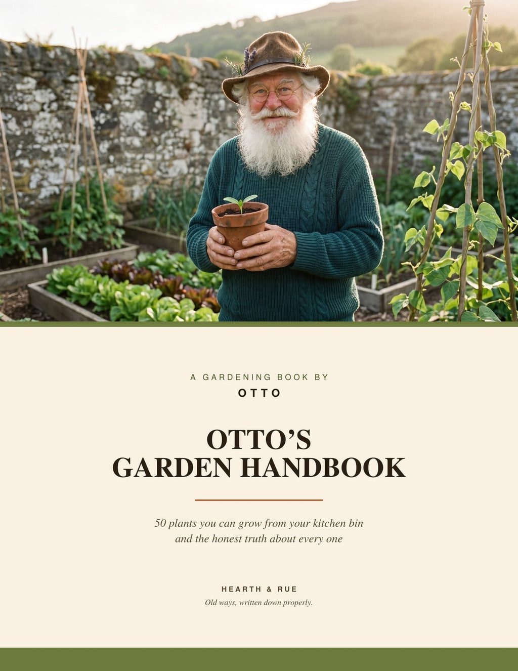 The cover of Otto’s Garden Handbook